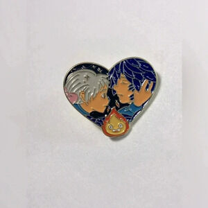 Studio Ghibli - Howl’s Moving Castle  - Sophie & Howl Heart Pin ❤️‍🩹🏰